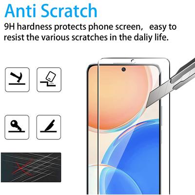 2PCS 2 PCS Tvrdené sklo Huawei HONOR X8a X7A X6 X5 X7 X8 X9 8X 8A 8S 9A 9X 9C 9S 8 9 10 Lite 20 20i 30 50 Lite 20s Ochranná fólia na displej