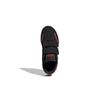 Adidas Neo Vs Switch Breathable Low top Kids' Skateboarding Shoes Black Red White Children Aged 3 7 Years Old FW3984