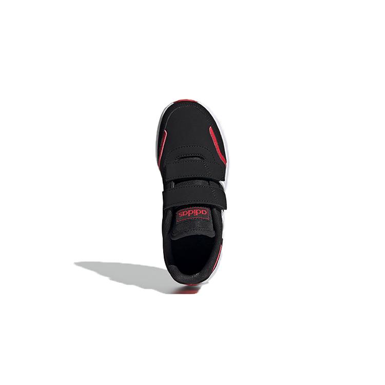 Adidas Neo Vs Switch Breathable Low top Kids' Skateboarding Shoes Black Red White Children Aged 3 7 Years Old FW3984