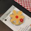 Korean Style Floral Rotating Magnetic Phone Holder with Detachable Telescopic Back Sticker for Hands-Free Viewing, New Model.