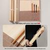 Portable Bamboo Calligraphy Brush Roll Holder