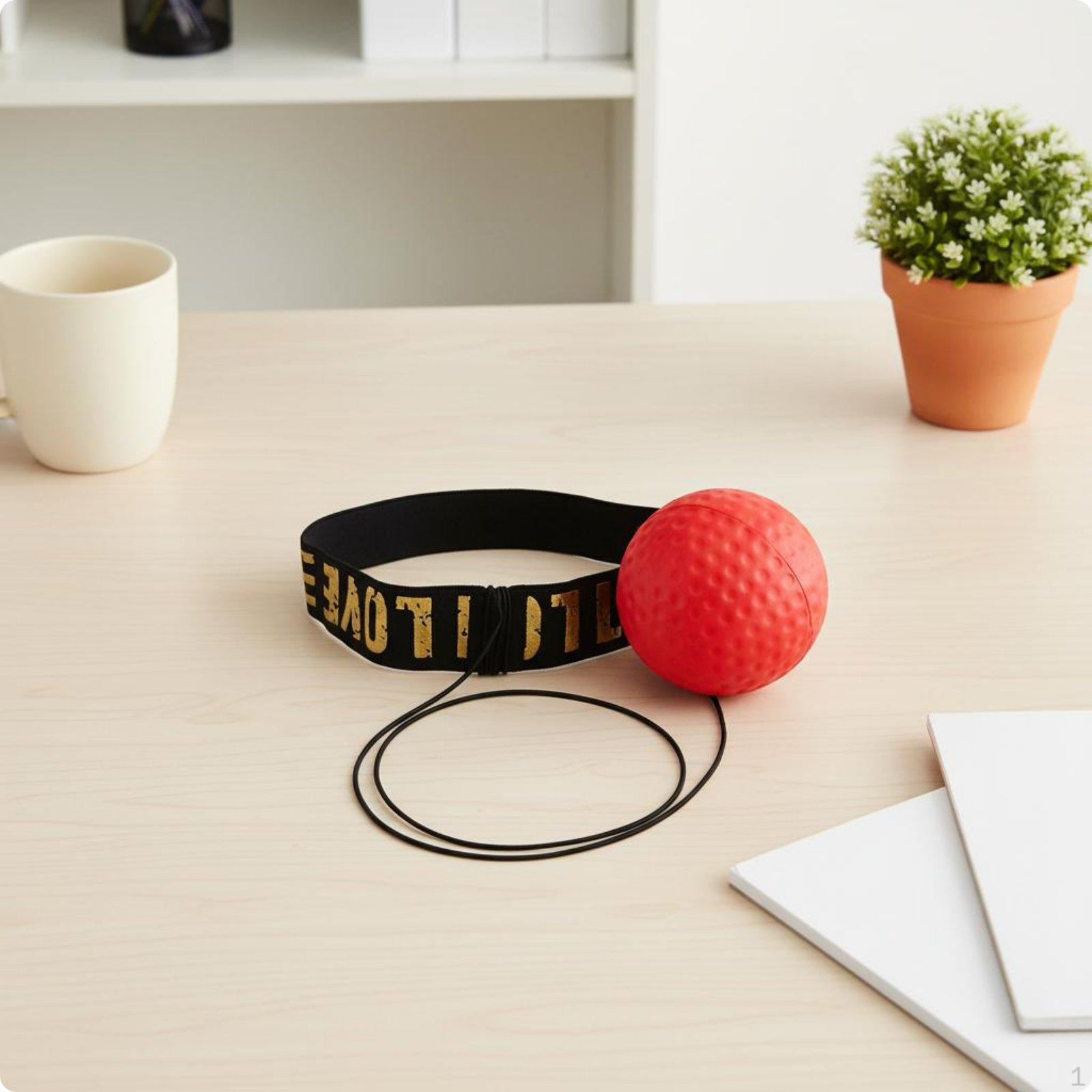 Boxing Reaction Ball Headband HandEye Coordination Sports Training for Fighters,