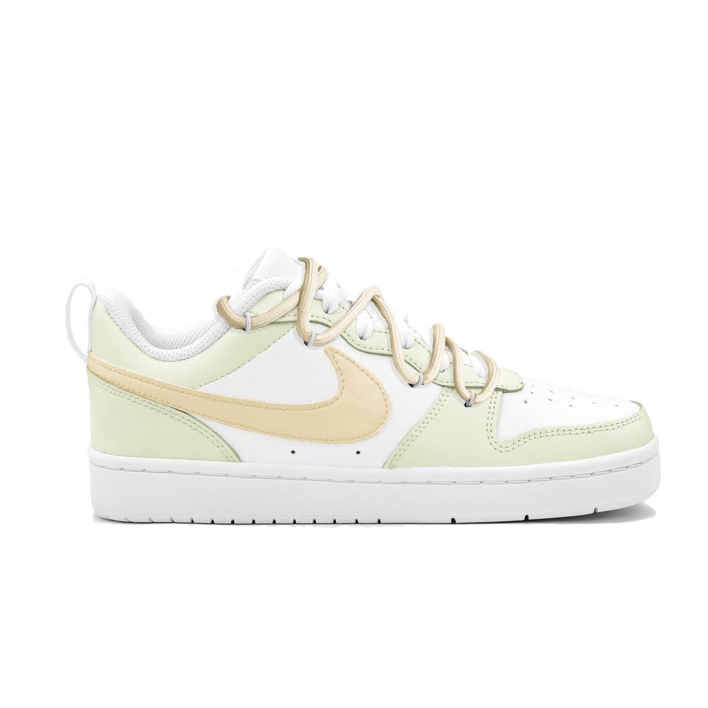 Nike Court Borough Green Grape Soda Low Top Skateboard Shoes Unisex Light Green BQ5448-100(Team1319-)