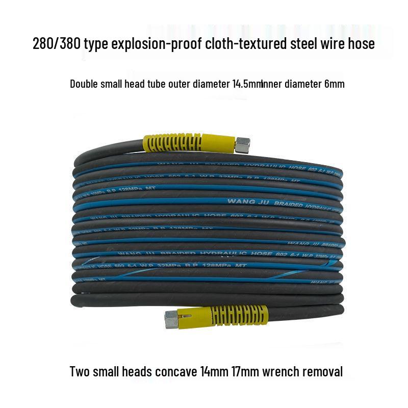 High-Pressure Explosion-Proof Car Washer Hose and Water Gun Accessory