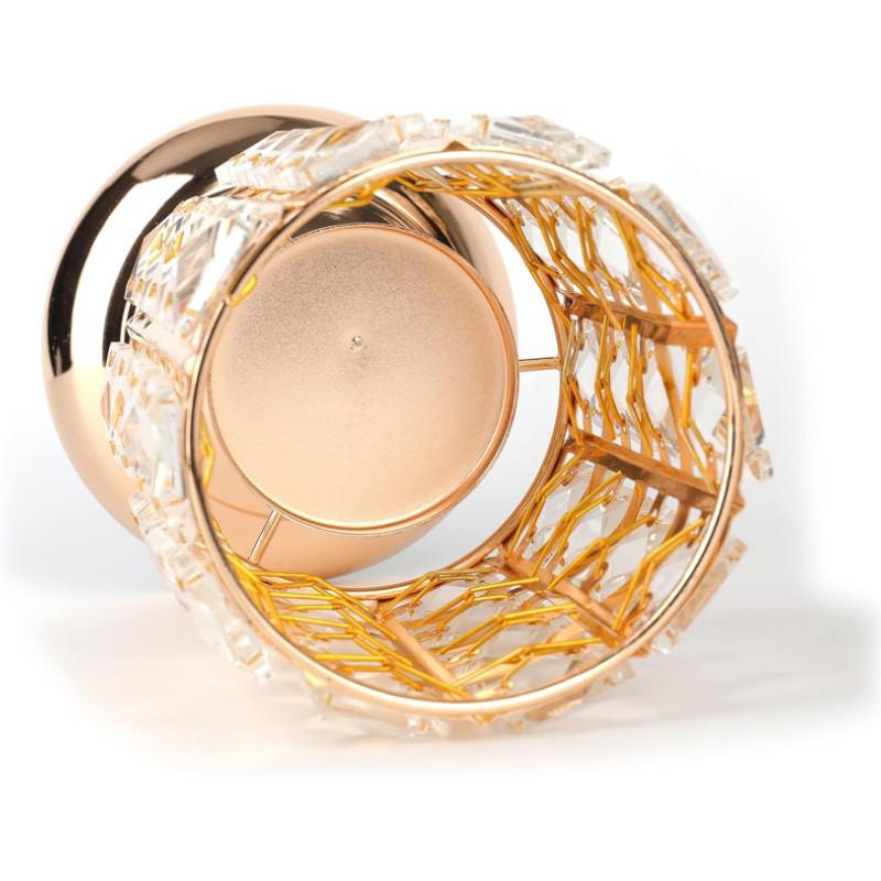 Crystal Candle Holder - Elegant Wedding & Banquet Decoration