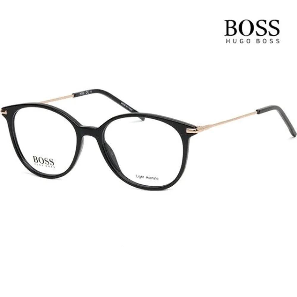 [Hugo Boss] Hugo Boss Eyeglass Frames BOSS1274 807 Round Horn-rimmed Fashion