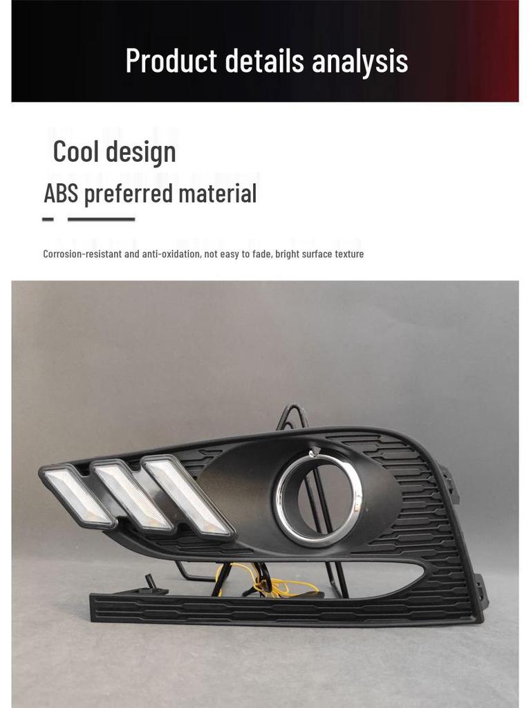 LED Daytime Running Lights for 2017-2018 Chevrolet Cruze, Modified DRL Decorative Lights