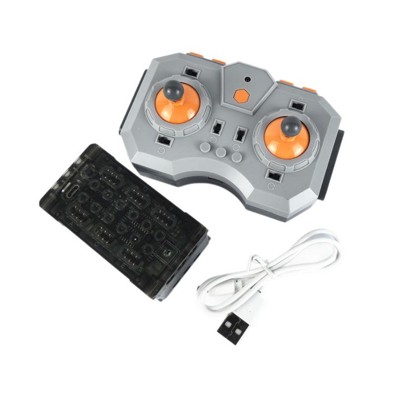 STEM Power Tech MOC Building Blocks: Smart Motor & Programming Toy