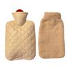 Removable Cover Hot Water Bottle Anti-scalding Hand Warmer Cute Hot Water Bag  Hand Warming