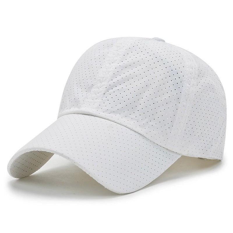 Gorra de Béisbol Unisex de Verano de Secado Rápido y Protección Solar para Cabezas Grandes