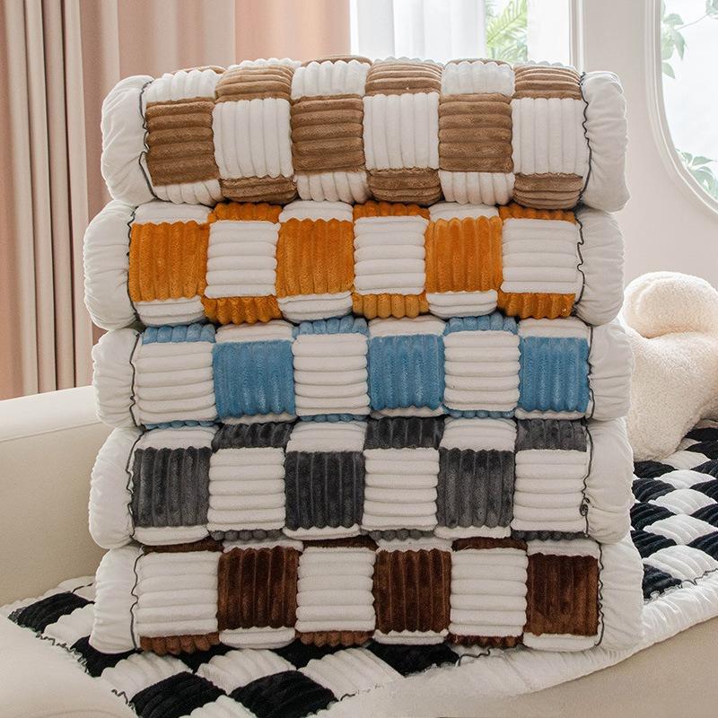 Korean Cotton Tatami Cushion, Seat Cushion, Sofa Cushion, Universal Sofa Cushion For All Seasons, Sofa Cover, Machine Washable Bay Window Cushion.