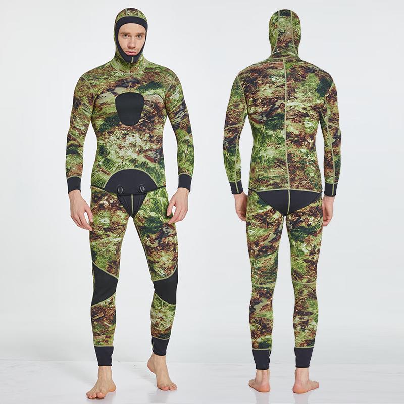 SBART Men s 3mm Two-Piece Spearfishing Wetsuit