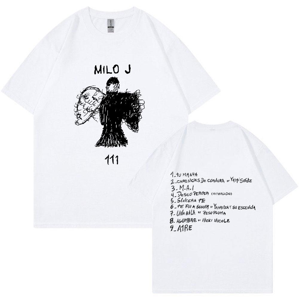 

Rapper Milo J Tour T-Shirt Fashion Cotton Commuter Tops O-neck Stylish Amusing Short Sleeve Streetwear Cool Harajuku Unisex Tees 4XL