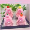 Joyful Capybara Soft Plush Keychain Cute Animal Doll Hanging Decoration In Charming Colors