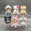Mofusand Kitten X Kt Cat Cross-Dressing Sitting Posture Blind Box Multiple Styles Cute Doll Desktop Ornament Mystery Box Gifts