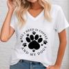 All I Need Is Coffee and My Dogs TShirt Women Vneck Dog Mom Tshirt Coffee and Dogs Shirt Dog Lover Mom Tshirt Gift Top Women
