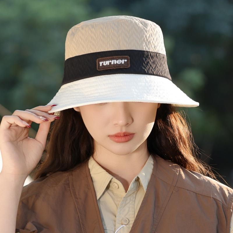 Women'S Bucket Hat Uv Protection Outdoor Quick-Drying Mountaineering Hat Ins Versatile Washbasin Hat