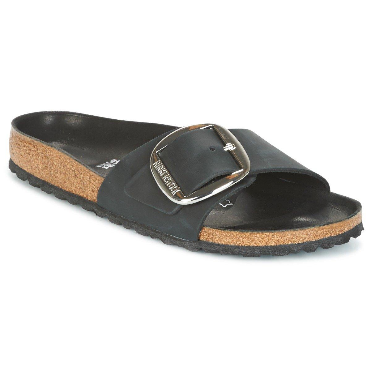 

Сандалии BIRKENSTOCK Madrid Big Buckle, размер 24,5 см, черные чёрный