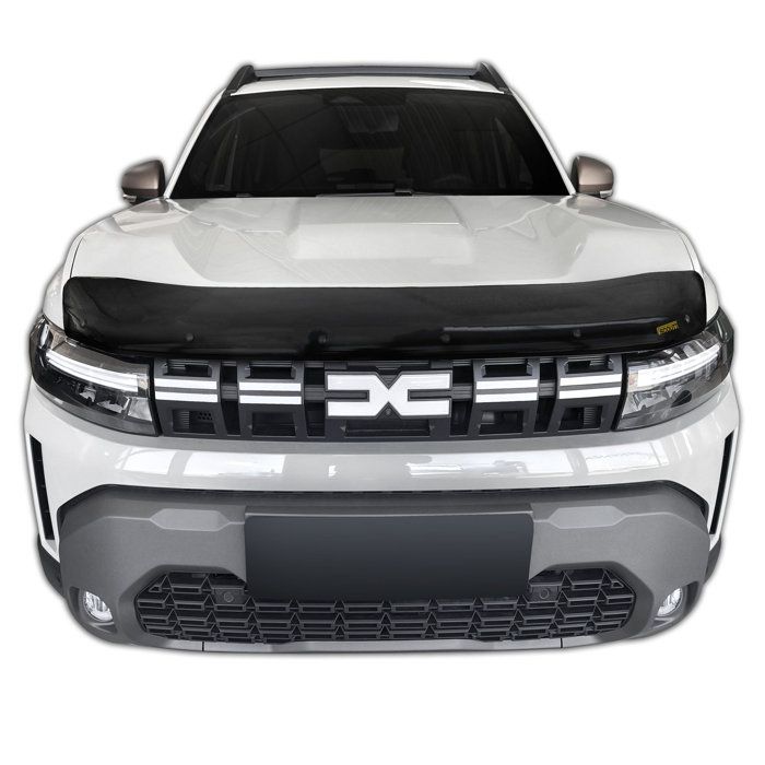 SCOUTT | Bra Capot Déflecteur Protection Pour Dacia Duster Depuis 2024, Aérodynamique, Assemblage Facile, Aucun perçage requis