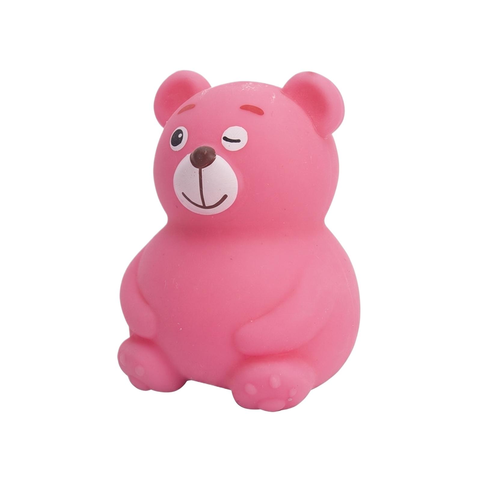 Hugging Bear Stress-relieving Toy, Stress Ball, Strawberry Bear Toy One Size