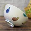 Waza no Kura Stylish Kutani Ware Rice Bowl Colorful Eggplant Ceramic Rice Bowl Brand Japanese Tableware Made in Japan Perfect Gift for and 88th