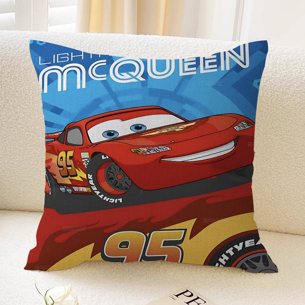 Cartoon Llightning Anime MmcQueen Pillow Cover Sofa Cushion Cover Home Room Decoration Children Gift