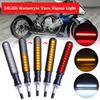 Motorcycle LED Turn Signals Directional Indicators Flashing Rear Tail Brake Flasher Light Stop Signal Lights Motorcycle DRL Lamp