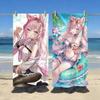 VTuber Hakui Koyori Towel For Swim Yoga Gym Quick Drying Soft and Skin-friendly Beach Towels All-Season
