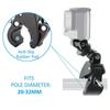 For Insta360 Ace Pro Bicycle Motorcycle Handlebar Mount Bracket for GoPro 12 11 DJI Action 4 3 Holder Action Camera Accessories