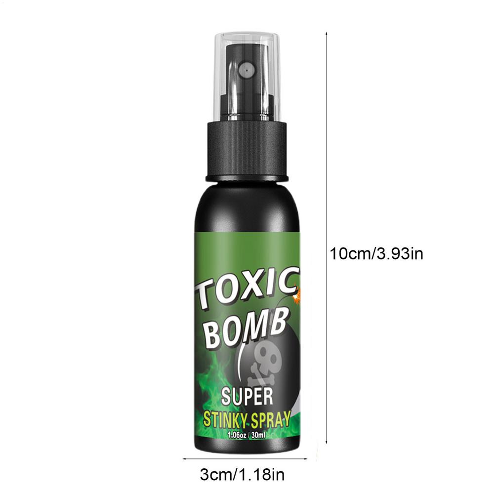 30ml Poop Spray Creative Liquid Fart Gag Prank Joke Spray Funny Toy Non-Toxic Stink Bombs Extra Strong Smelly Stinky Gas Spray Small
