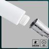 Hollow Out Design High Pressure Shower Head 3 Modes One-Key Stop Spray Nozzle High Pressure Water Saving Spray Showerhead