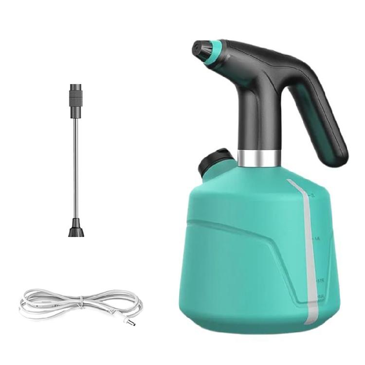 2L Electric Plant Sprayer Automatic Watering Can with Adjustable Nozzle and Portable Handle for Easy Garden Maintenance