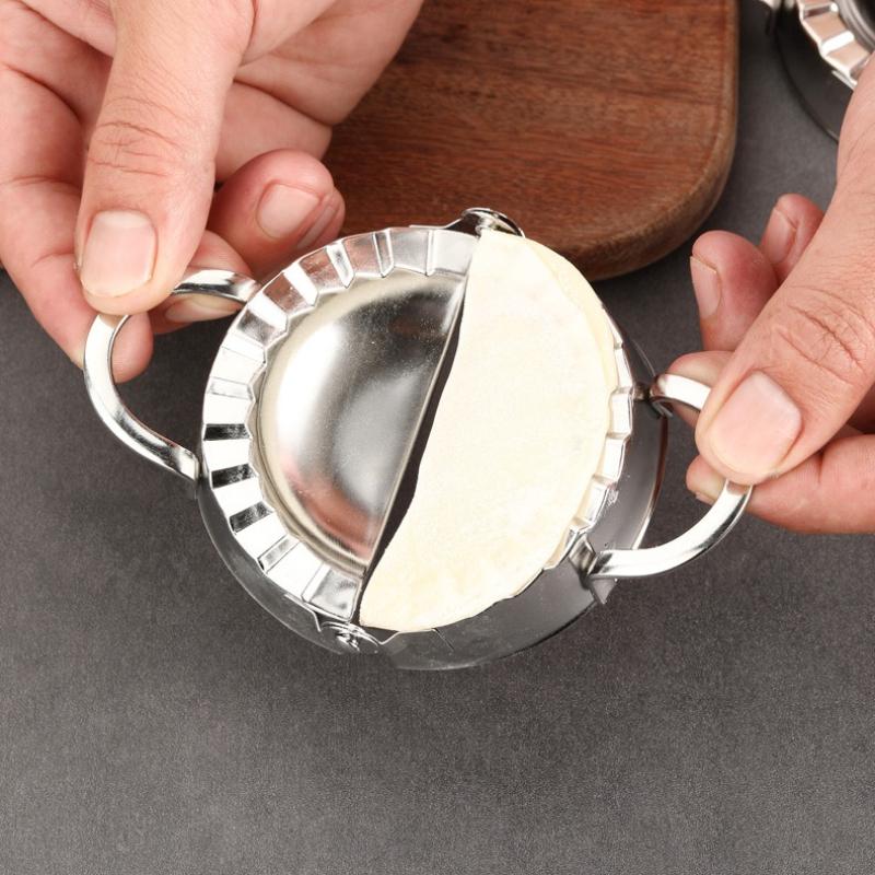 304 Stainless Steel Dumpling Maker Press Tool for Home Use Easy DIY Kitchen Gadget Mold Chinese Traditional Food