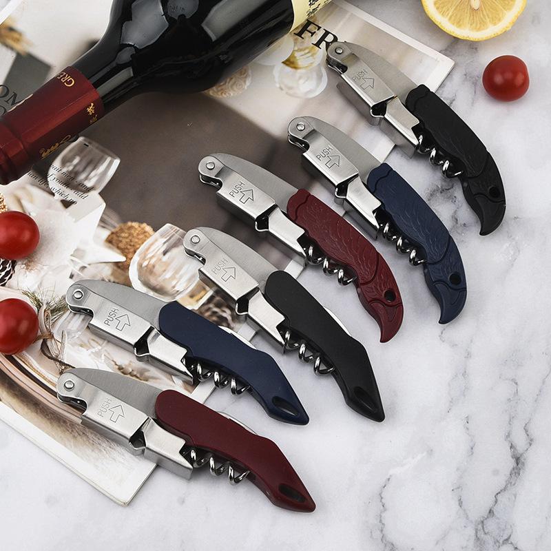 Wielofunkcyjny otwieracz do butelek Kreatywny otwieracz do piwa i wina ze stali nierdzewnej Nóż do wina Otwieracz do butelek ze stali nierdzewnej