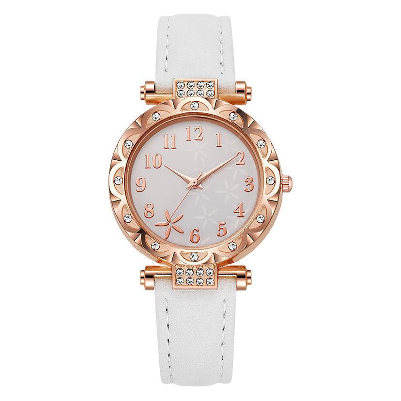 Ladies Student Simple Fashion Trend Waterproof Casual Atmosphere Quartz Women'S Watch