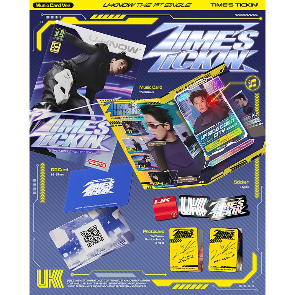 U-KNOW - Times Tickin (Music Card Ver.)