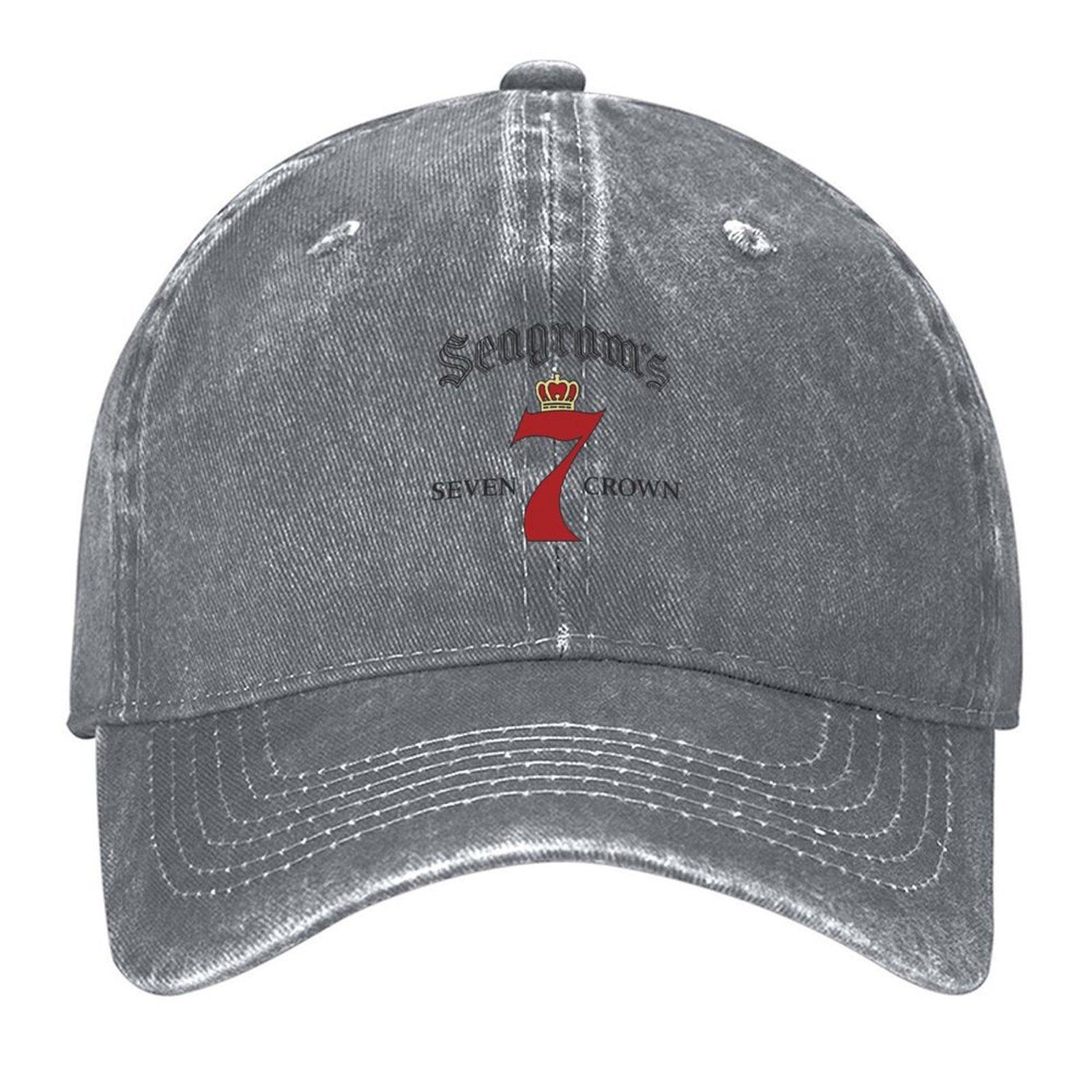 

SEAGRAMS 7 CROWN AMERICAN WHISKEY5 Essential TShirt Baseball Cap Streetwear Sun Cap Horse Hat Ball Cap Men Hats Womens
