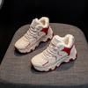Thick-soled heightening shoes women's new winter warm and versatile sports and leisure shoes
