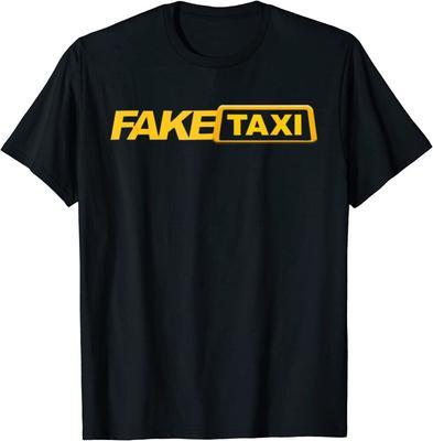 Funny Fake Taxi Design Unisex T-Shirt
