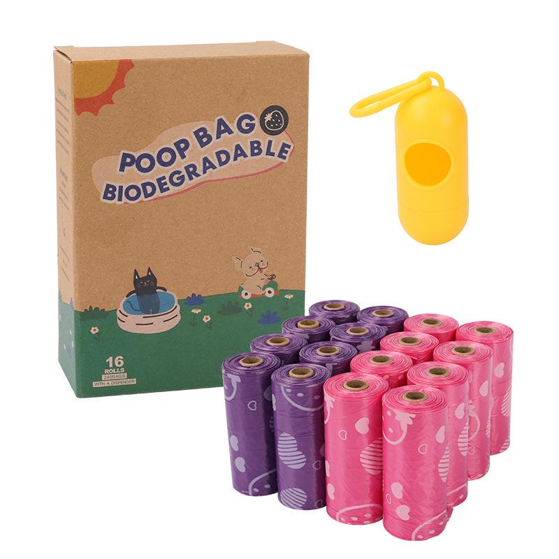 Biodegradable Pet Waste Bags - Eco-Friendly Poop Bags for Outdoor Dog Walking