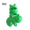 Interactive Dog Toy Chew with Sounds Effect Cartoon Frog Shaped Pet Teeth Cleaning Supplies