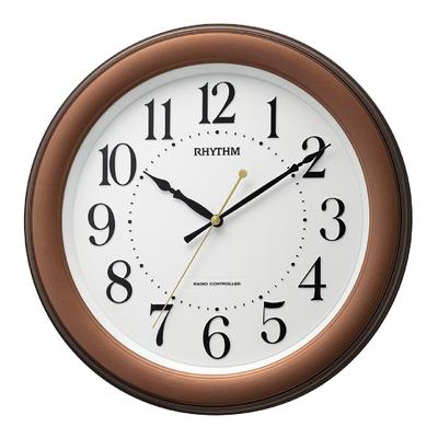 Reloj de Pared Reloj Radio Reloj Segundero Continuo Silencioso Marrón 8MY563SR06 Marrón 31.4x4.8cm