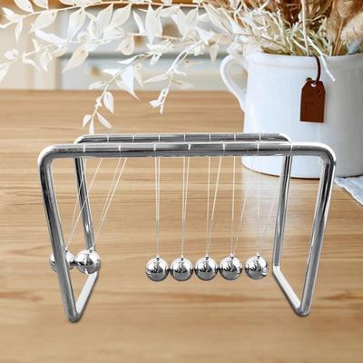 Newton's Cradle Balance Steel Ball Teaching Supplies Physics Science Pendulum Desktop Toys Stress Relief Gifts Home Decoration