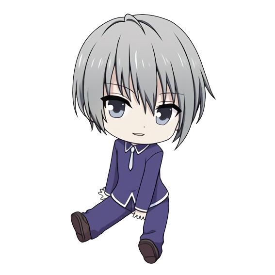 Fruit Basket Anime Acrylic Keychain: Honda Tōru, Kusamochi Kyo, Yūki Murasakigawa, Kurenai Characters.