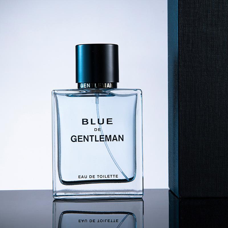 Source Men's Perfume 100ml Wood Fragrance European and American Fragrance Gentleman's Lasting Blue Men's Flavor