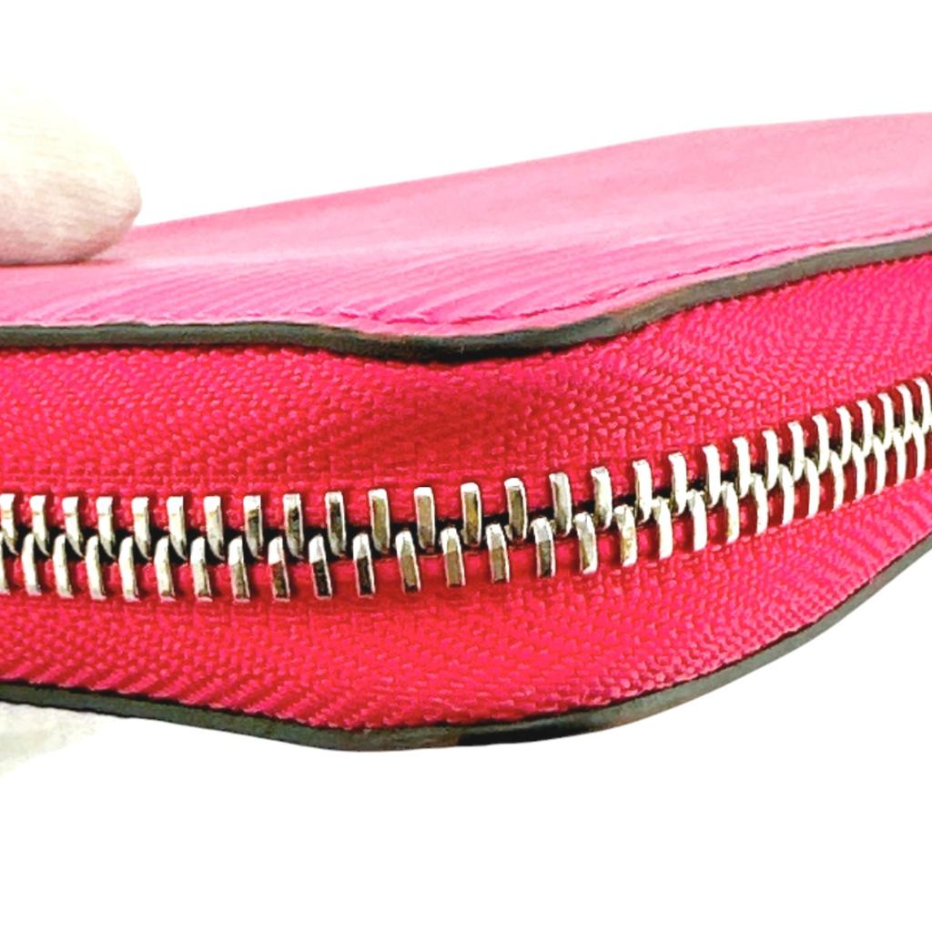 LOUIS VUITTON Zip Around Epi leather Zippy wallet M82050 Long Wallet purse Rose Used