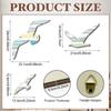 3Pcs Art Wall Hanging Cartoon Background Pendant Seagull Wall Sign Decoration  Home