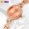 Skmei Quartz Watch with Diamonds Luxury Women's Watch Watch Stainless Steel Gypsy Quartz Watch