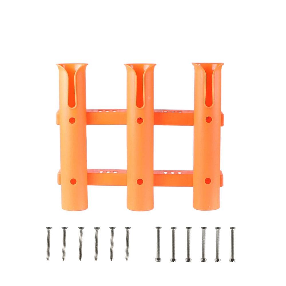 

Saltwater Proof Fishing Rod Holder Durable Plastic Fishing Rod Bracket Sea Fishing оранжевый