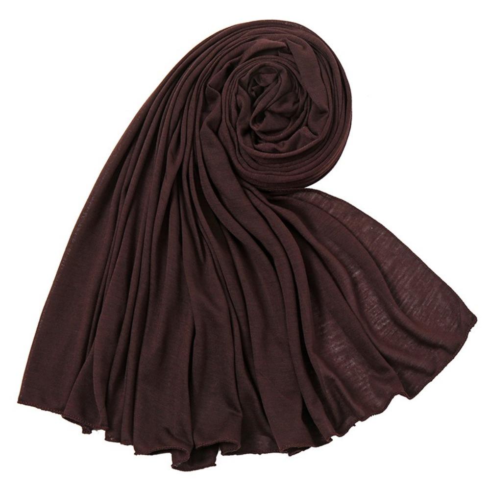 Soft Plain Hijab 170x60cm Jersey Hijab Fashion Hijab Scarf Women